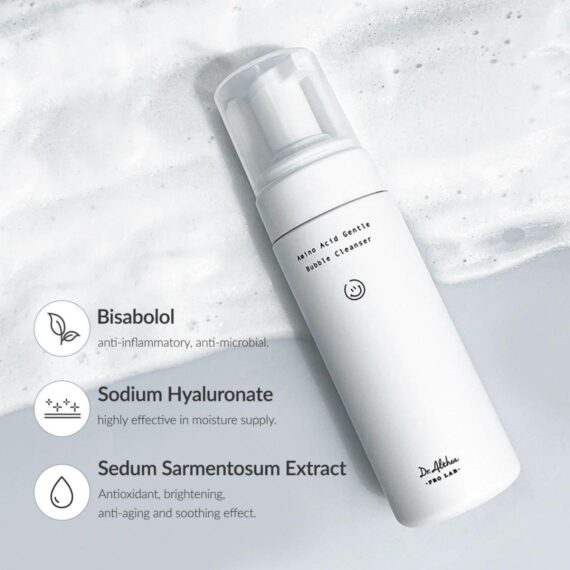 Dr. Althea Amino Acid Gentle Bubble Αφρός Καθαρισμού Προσώπου για Ακνεϊκές Επιδερμίδες 140ml