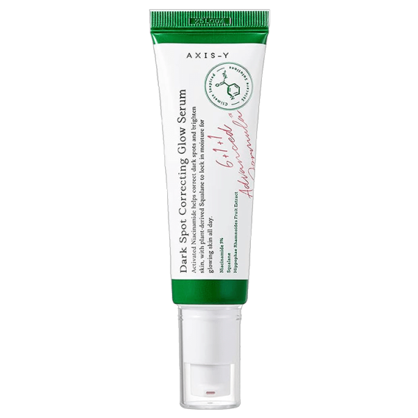 Axis-y Dark Spot Correcting Glow Ενυδατικό Serum Προσώπου με Νιασιναμίδη για Λάμψη & Πανάδες 50m