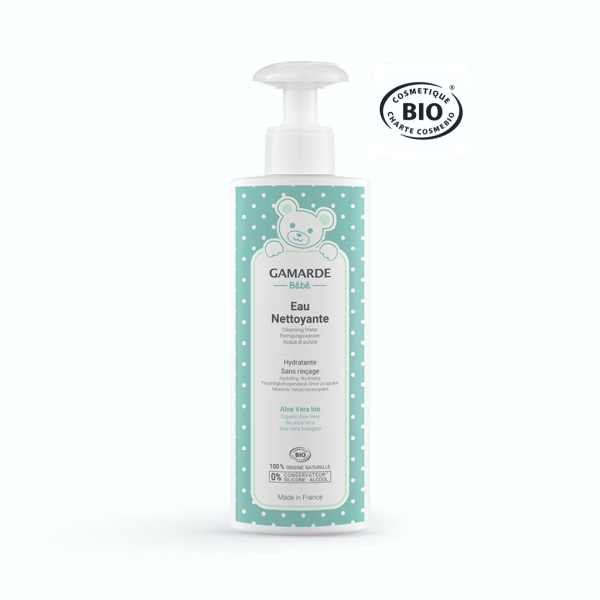 Baby Cleansing Water – Ήπιο Ενυδατικό Νερό Καθαρισμού για Μωρά BIO 400ml (Χωρίς Ξέβγαλμα)