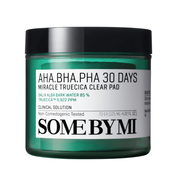 Some By Mi Aha Bha Pha Days Miracle Truecica Pads Καθαρισμού Προσώπου για Ακνεϊκές Επιδερμίδες 70τμχ