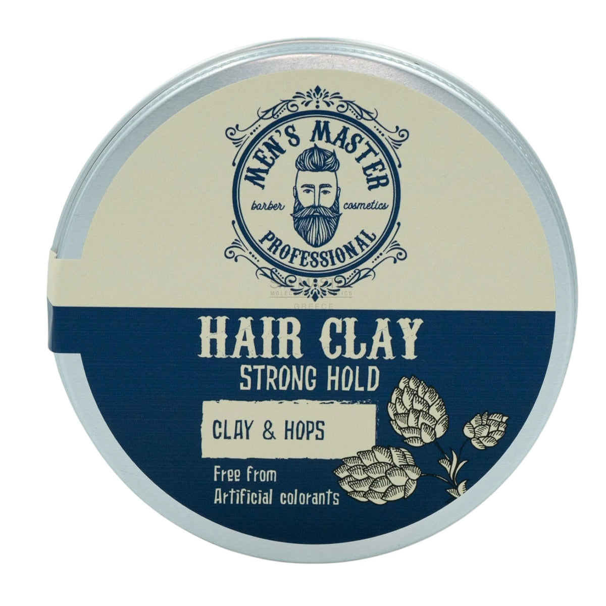 Men's Master Strong Hold Hair Clay & Hops – Ανδρικός πηλός μαλλιών 100 ml