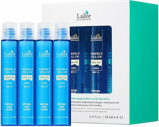 Lador Perfect Hair Fill-Up Αμπούλες Μαλλιών Αναδόμησης για Γυναίκες 4x13ml