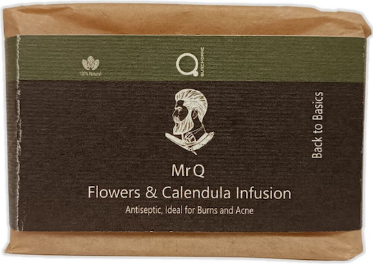 Qure Flowers & Calendula Infusion Μπάρα Σαπουνιού 110gr