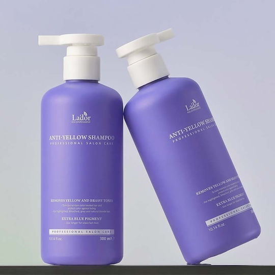 Lador Anti-Yellow Σαμπουάν για το Ευαίσθητο Τριχωτό για Βαμμένα Μαλλιά 300ml