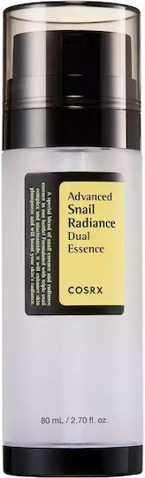 Cosrx Advanced Snail Radiance Dual Αντιγηραντικό Essence Προσώπου με Έκκριμα Σαλιγκαριού & Νιασιναμίδη 80ml